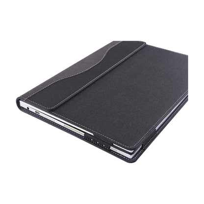 Black tablet case on a white background