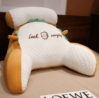 Sofa Fluffy Triangle Reading Cushion - Yawmii