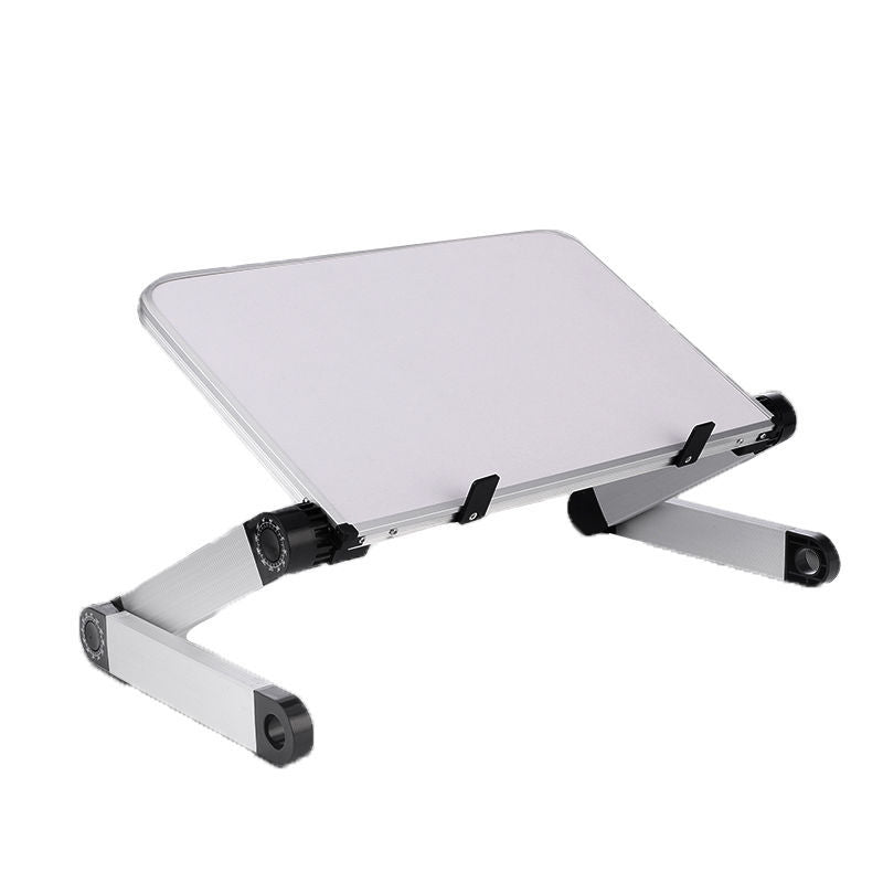 Portable laptop stand on a white background