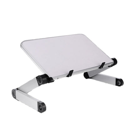 Portable laptop stand on a white background