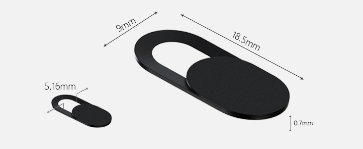 Black metal chain with measurements on a white background