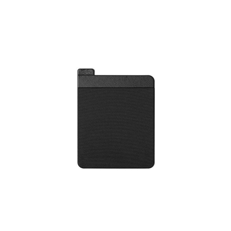 Black rectangular object on a white background