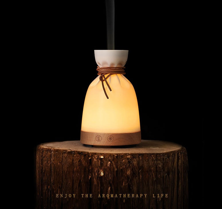 Wood Aromatherapy Desk Lamp - Yawmii