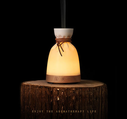 Wood Aromatherapy Desk Lamp - Yawmii