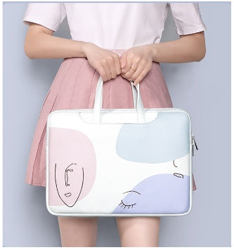 Girl Cute  Laptop, Notebook Bag - Yawmii