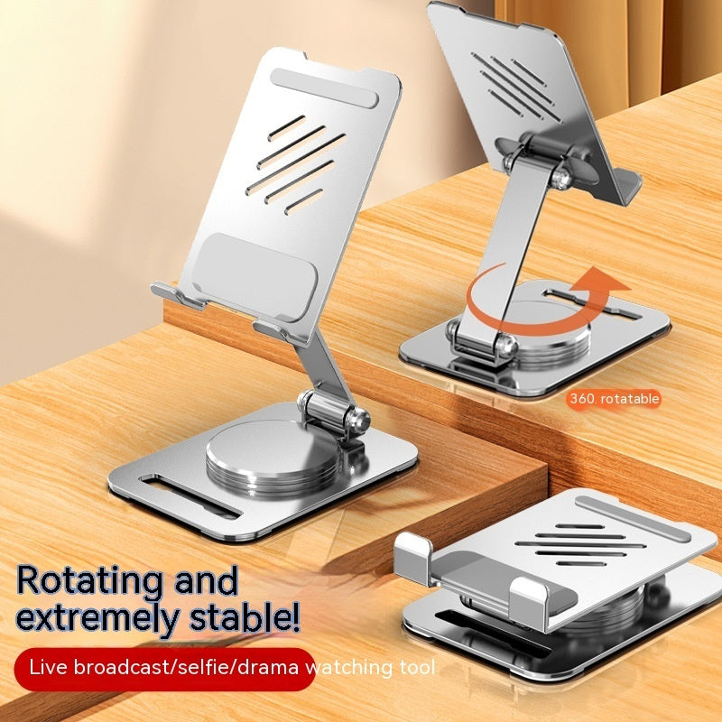 360 Degrees Rotate Metal Desk Mobile Phone Holder - Yawmii