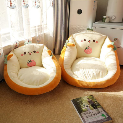 Comfort People On The Ground Stool Tatami Futon - Yawmii