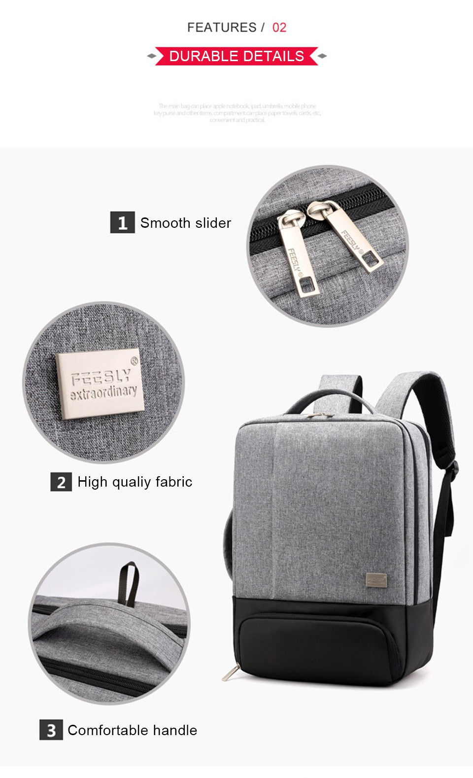 15.6 inch laptop bag - Yawmii