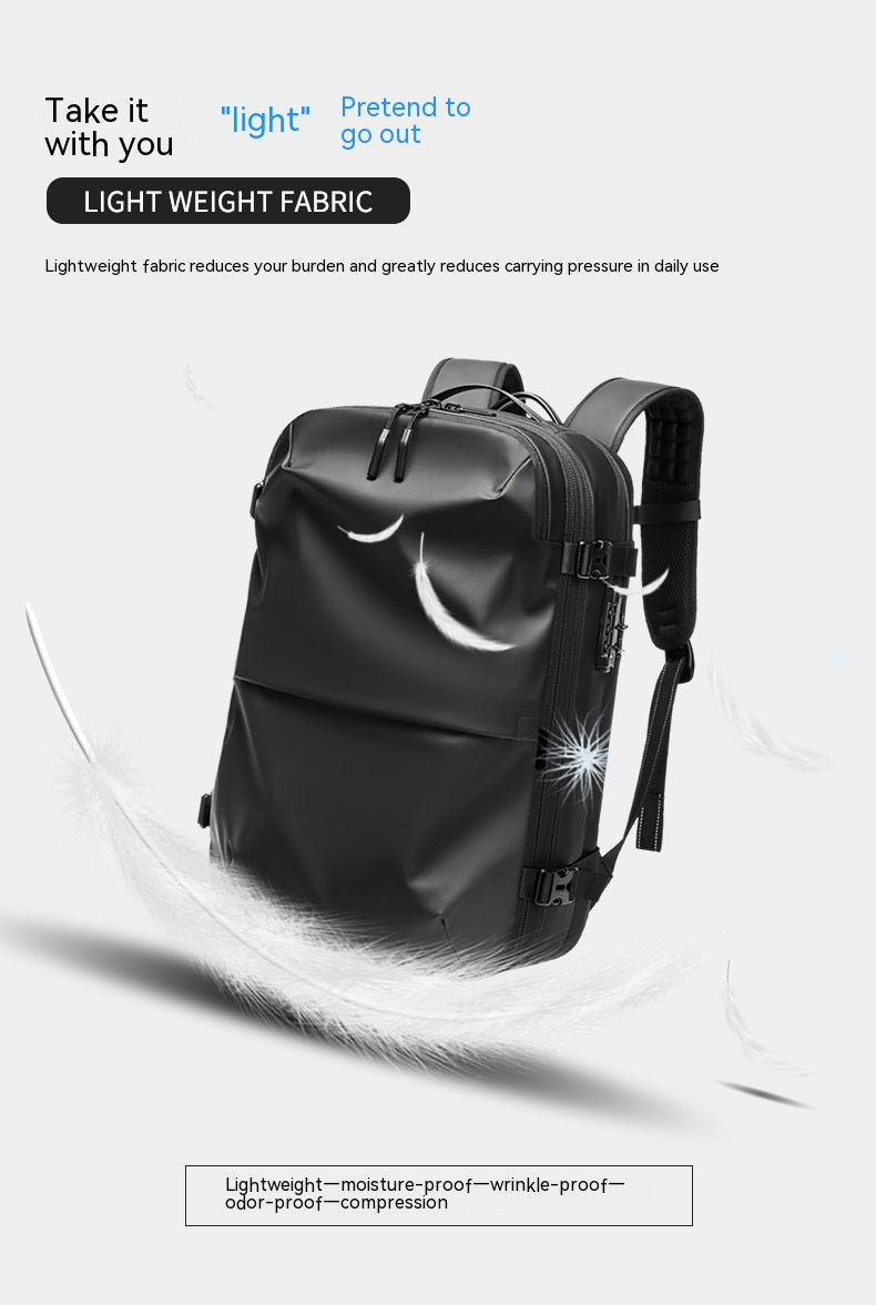 Men's Minimalist Multifunctional Large Capacity Travel Backpack - Yawmii