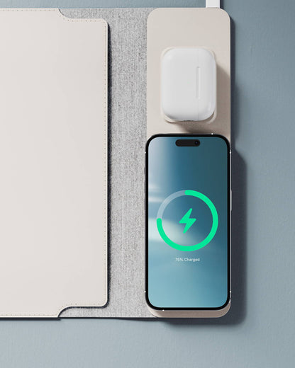Wireless Charger Laptop Bag 15W Fast Charge - Yawmii