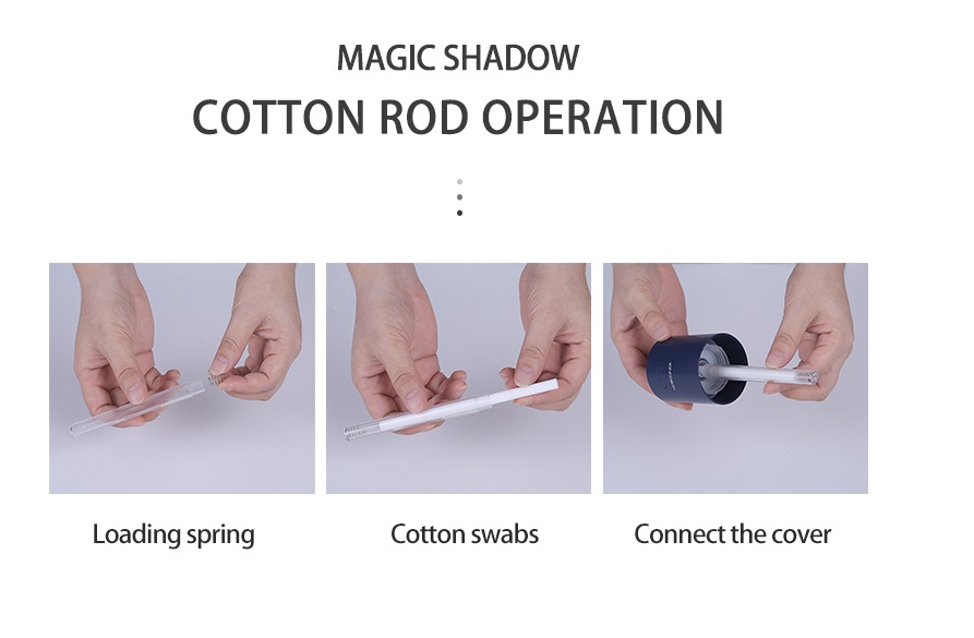 Magic Shadow USB Air Humidifier With Night Lights Ultrasonic - Yawmii