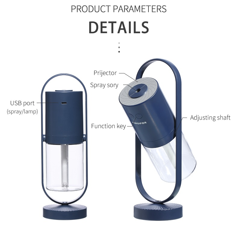 Magic Shadow USB Air Humidifier With Night Lights Ultrasonic - Yawmii