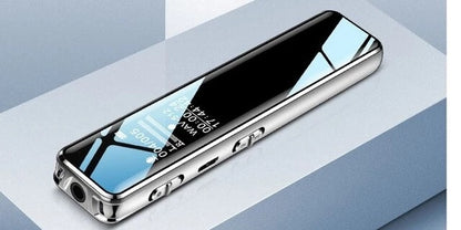 Metallic smartphone case on a light gray background