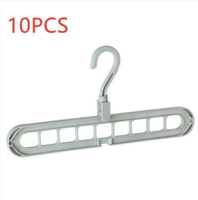 Metallic hanger with 10 PCS text on a white background