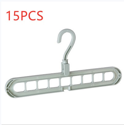 Metal hanger with 15 pcs text on a white background