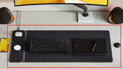 Wireless Charger Laptop Bag 15W Fast Charge - Yawmii