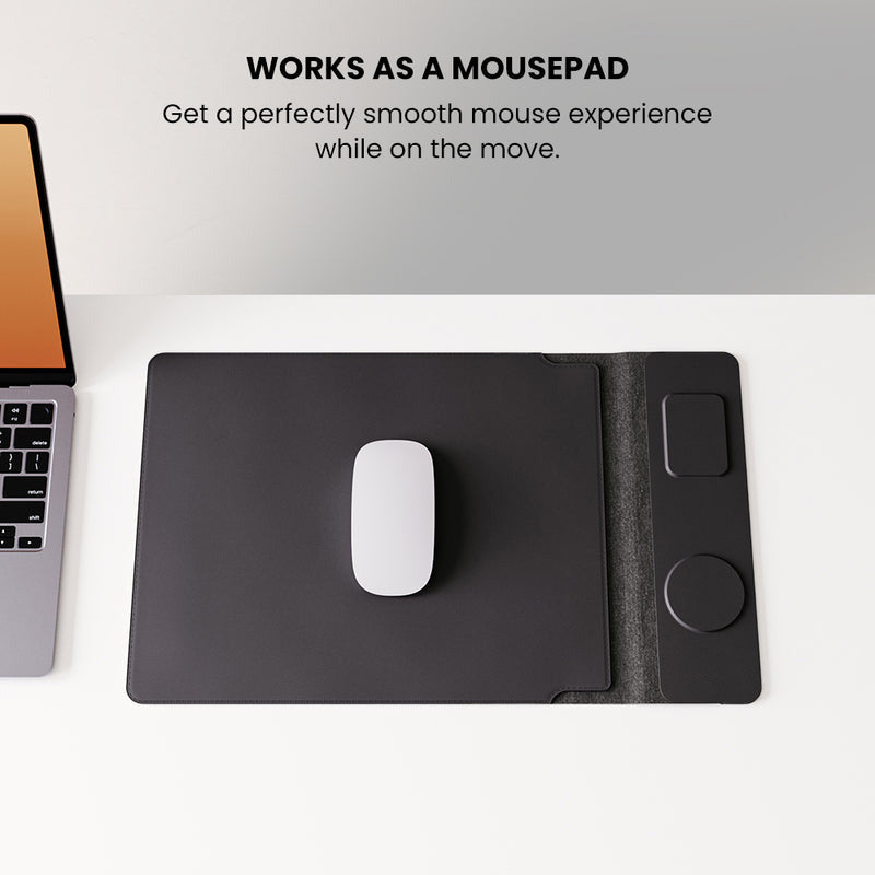 Wireless Charger Laptop Bag 15W Fast Charge - Yawmii