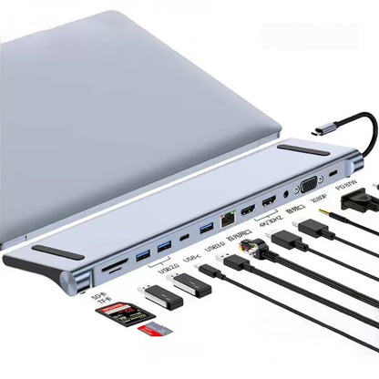 Type-c 7-in-1 Expansion Dock HDMI Projection Screen Usb Hub30 Multi-function Cable Seperater - Yawmii