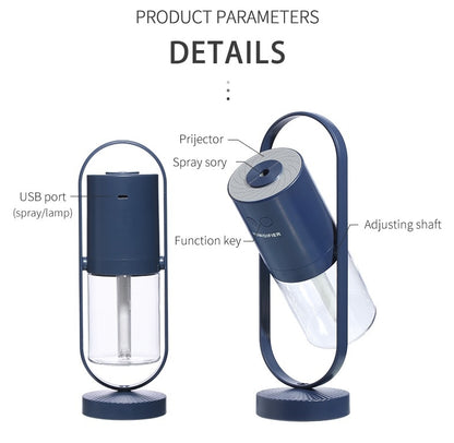 Magic Shadow USB Air Humidifier With Night Lights Ultrasonic - Yawmii
