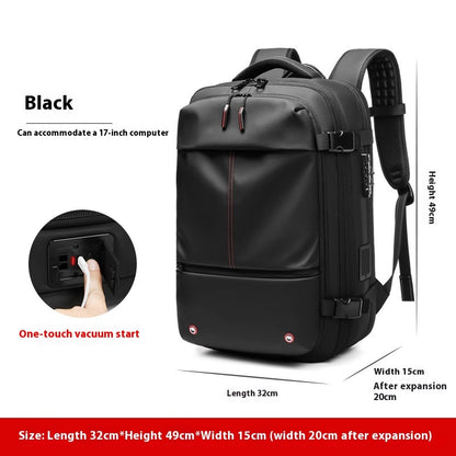 Men's Large-capacity Backpack Anti-theft - Yawmii