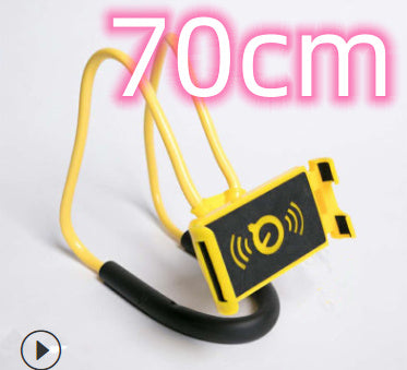 Yellow and black device with a screen and antenna, labeled '70cm' on a white background.