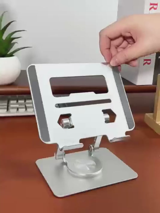 Tablet Stand Rotates 360Degrees Folding Portable