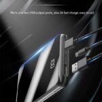 power bank external battery bank 8w quick charge powerbank portable charger with dual usb output for phone