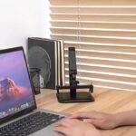 43.94 cm portable secondary screen universal vertical display stand detachable laptop monitor bracket