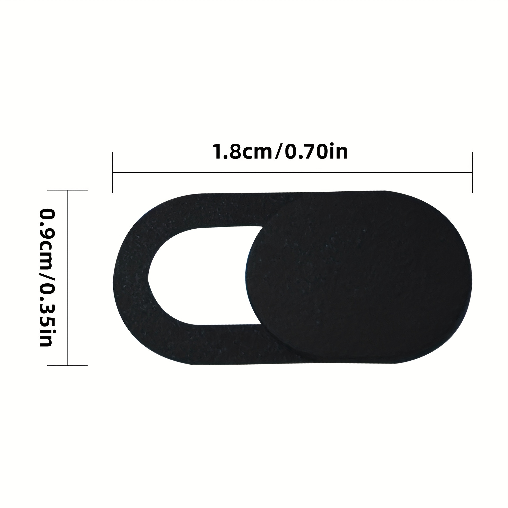 1/5pcs webcam cover shutter slider for pc laptops plastic camera cover phone lens sticker no battery, other major material