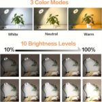 led desk lamp adjustable eye protection study reading clip light beauty selfie fill light desktop clip lamp