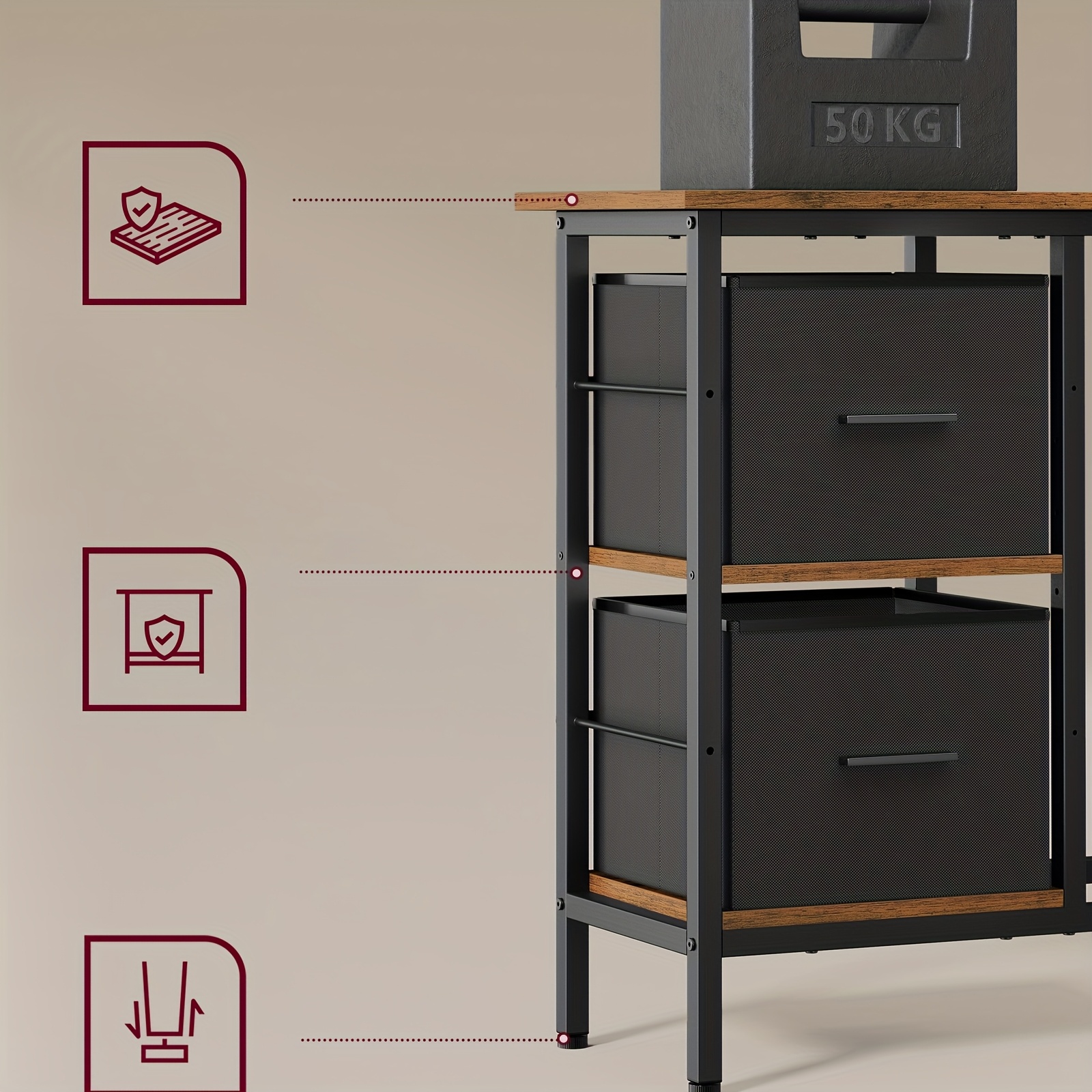 l shaped desk with 2 spacious drawers, gaming desk with monitor stand, corner desk, computer desk with adjustable storage shelf, for home office