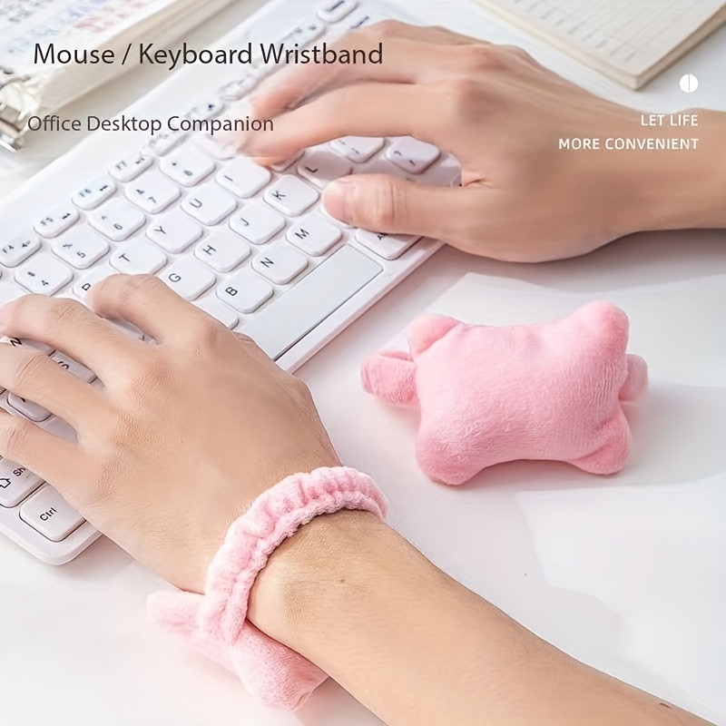 wrist protection, mouse pad, small pillow, office worker keyboard typing, anti wear hand pad, hand support, office wrist protection tool, wrist support