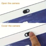 1/5pcs webcam cover shutter slider for pc laptops plastic camera cover phone lens sticker no battery, other major material