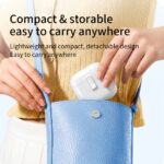 multifunctional detachable combined cleaning brush, 4 freely combinable and switchable assembly styles, portable electronic device cleaner kit for keyboard, airpods, headphones, phone, laptop, camera gap deep dust removal