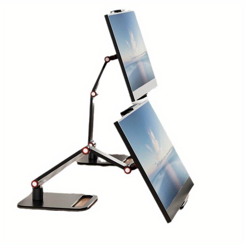 43.94 cm portable secondary screen universal vertical display stand detachable laptop monitor bracket