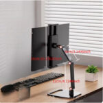 43.94 cm portable secondary screen universal vertical display stand detachable laptop monitor bracket