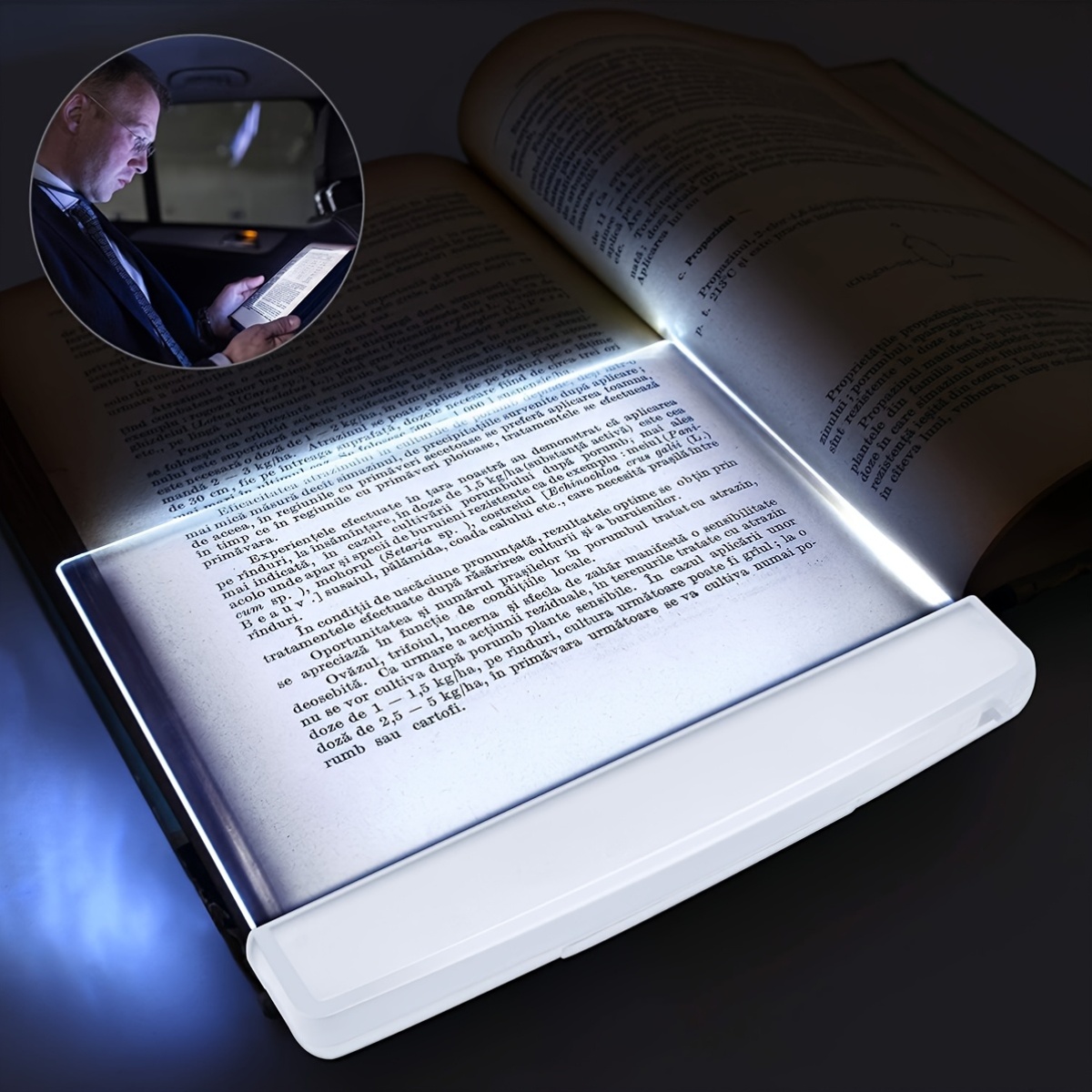 LED Flat-Panel Reading Light