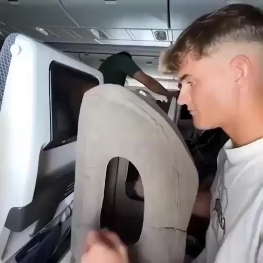 Portable Inflatable Travel Pillow