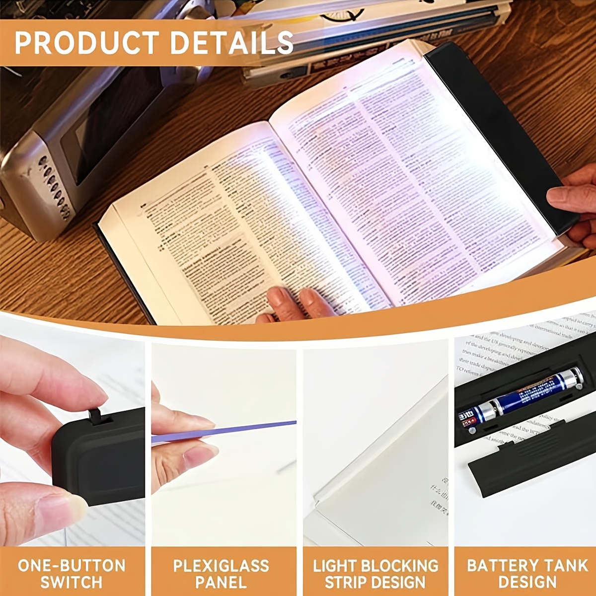 LED Flat-Panel Reading Light