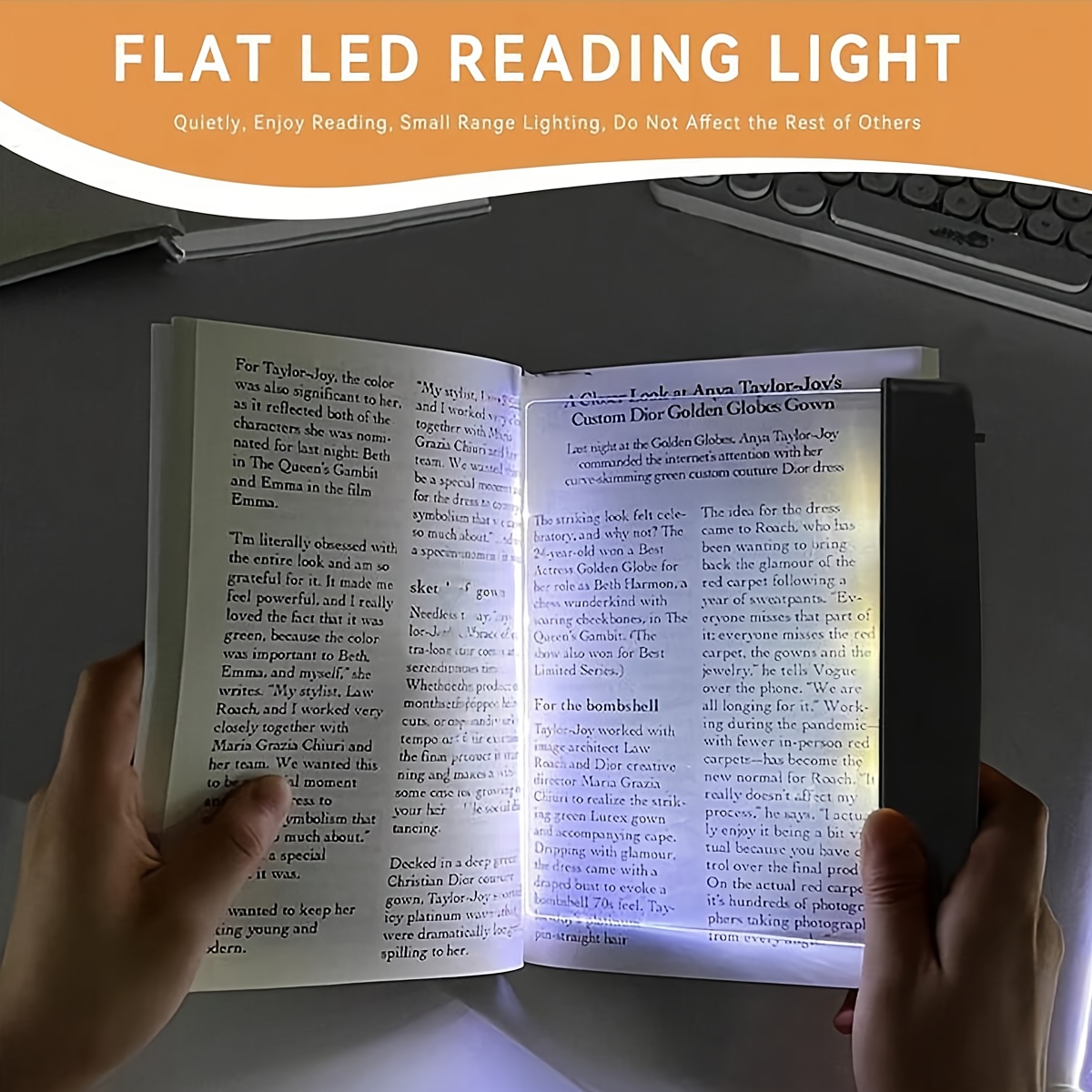 LED Flat-Panel Reading Light