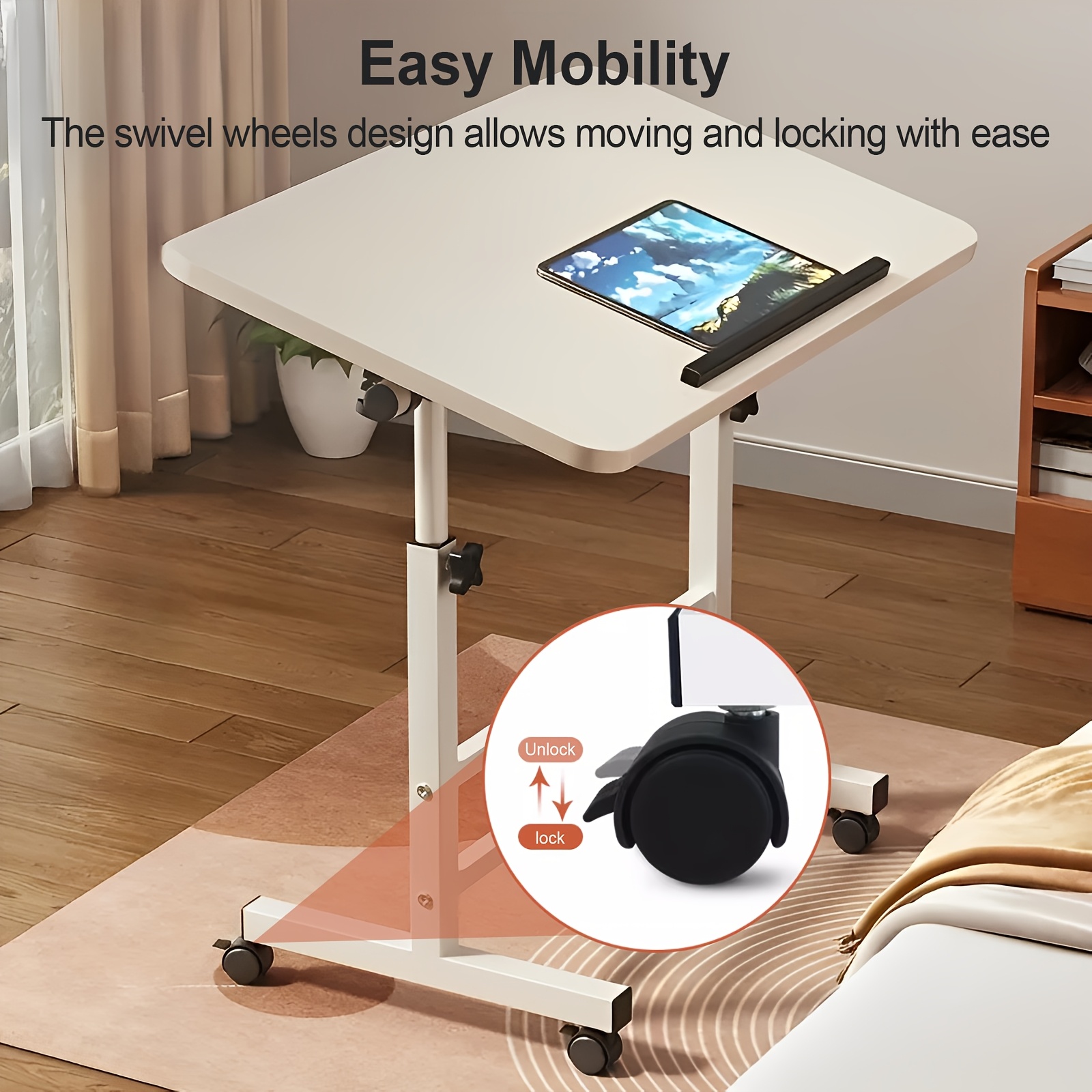 Adjustable Height & Tilt Mobile Station