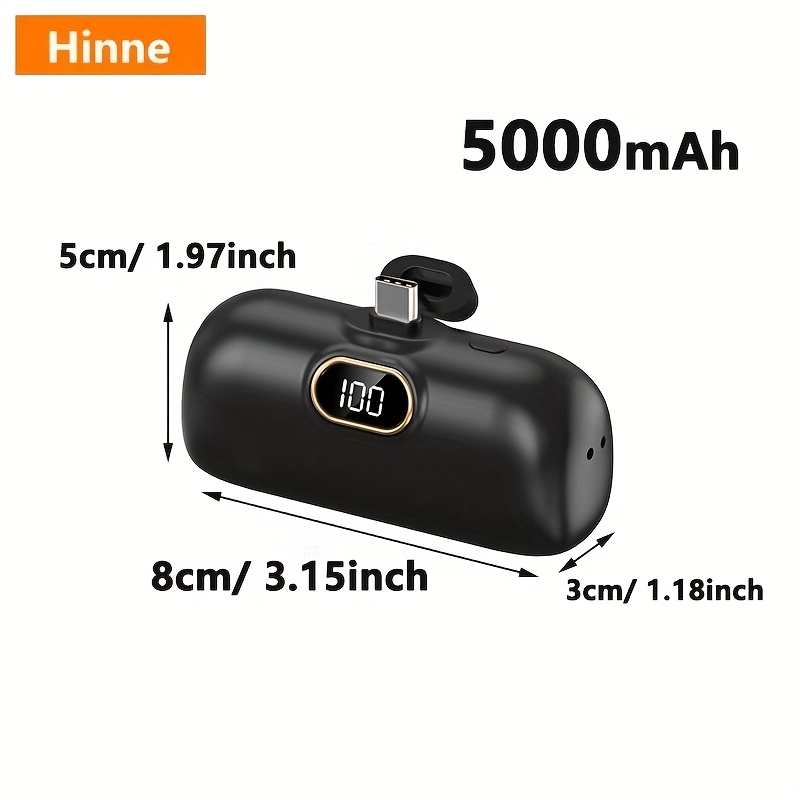 Hinne 5000mAh Mini Portable Charger
