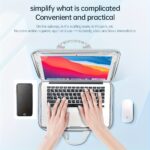this laptop storage bag fits the model accurately, and the anti collision layer is thickened to protect your equipment
