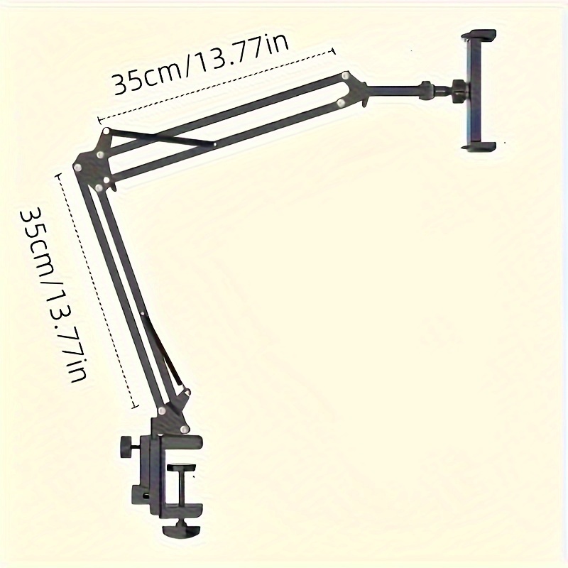 extended desktop stand, long arm tablet stand, bedside tabletop stand, suitable for ipad, smartphone holder, lazy phone holder, bedside stand, mechanical cantilever stand
