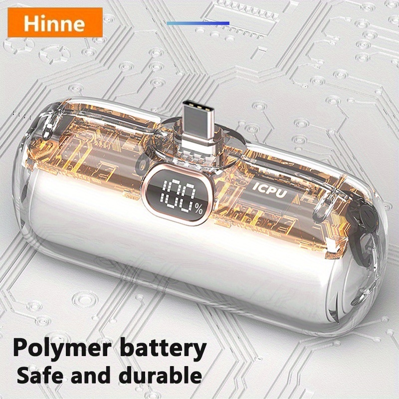 Hinne 5000mAh Mini Portable Charger
