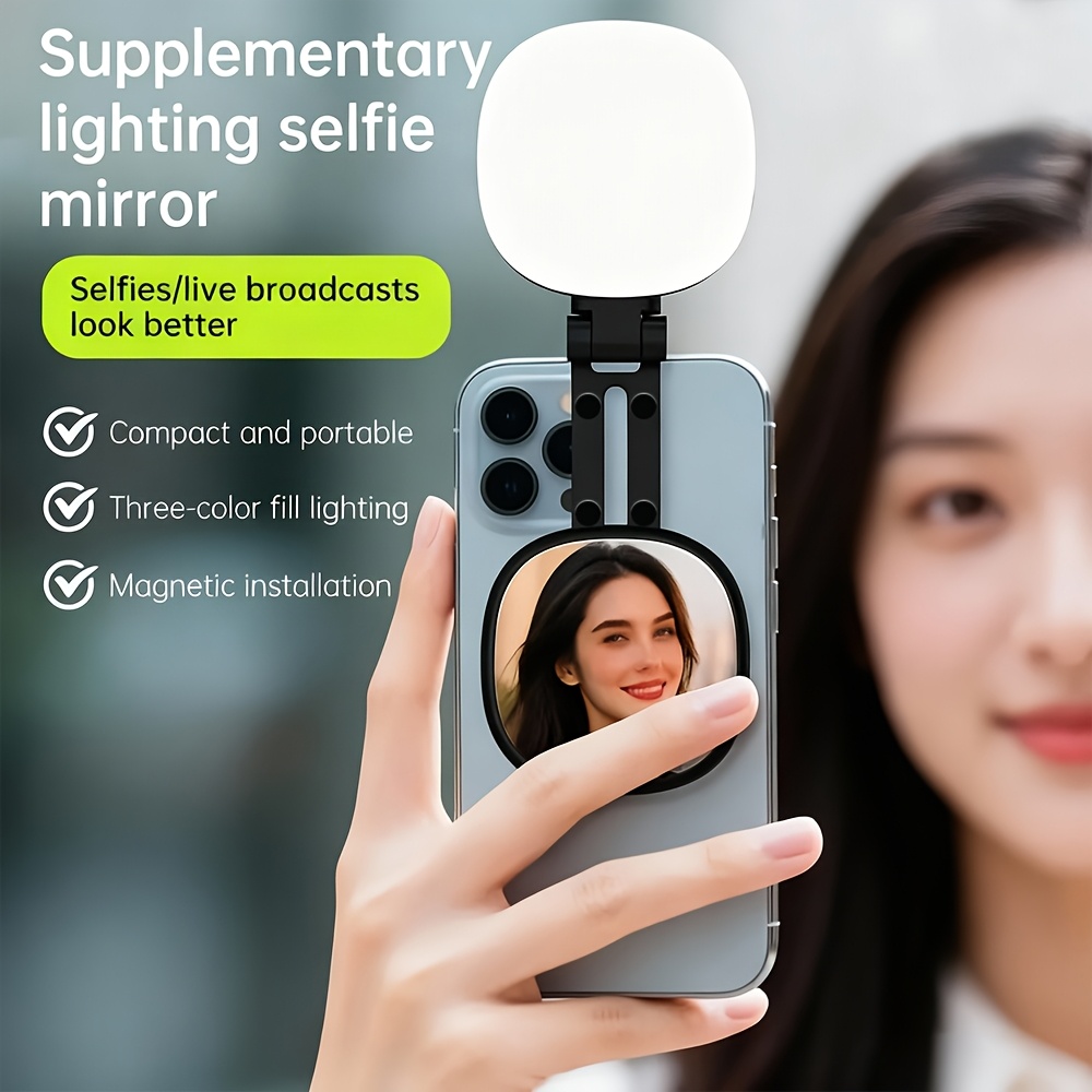 HD Mirror 2-in-1 Fill Light