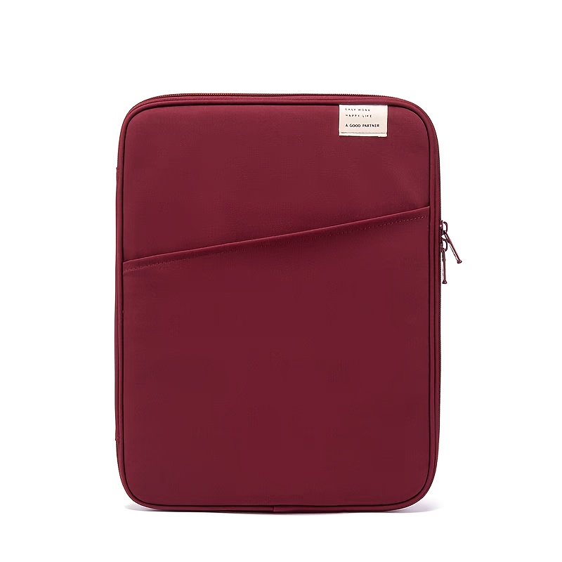 korean version of ins style minimalist tablet bag suitable for ipad 25.91 27.94 cm macbook air 13.3 inner bag, lightweight and shockproof 32.77 cm 33.02 cm for apple new m3 13.6 inch hp for samsung laptop storage bag men and women's a4 file bag multif