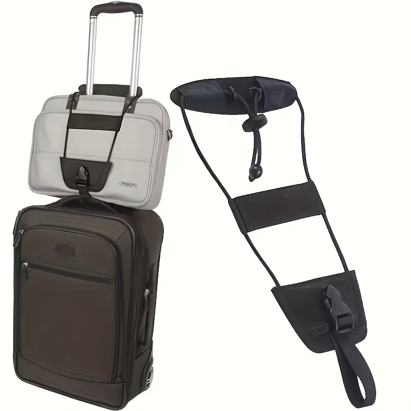 elastic telescopic strap for securing luggage, adjustable for travel bags and suitcases