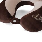 u shaped travel neck pillow, airplane pillow, portable cervical support pillow for neck and cervical spine, headrest pillow