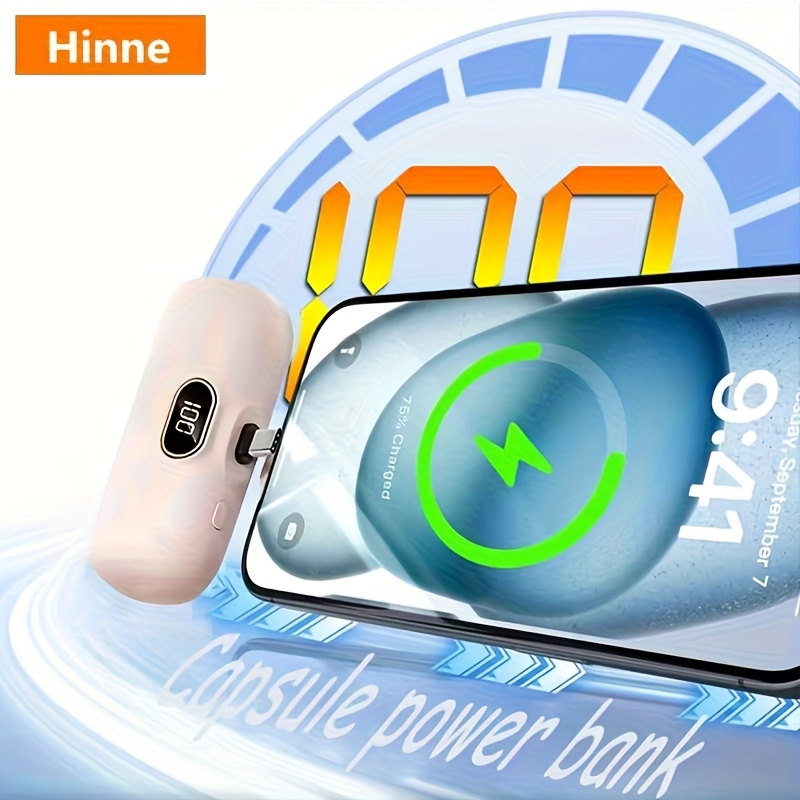 Hinne 5000mAh Mini Portable Charger